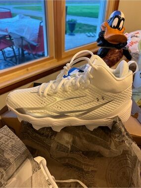 Under Armour Kids White Athletic Sneakers